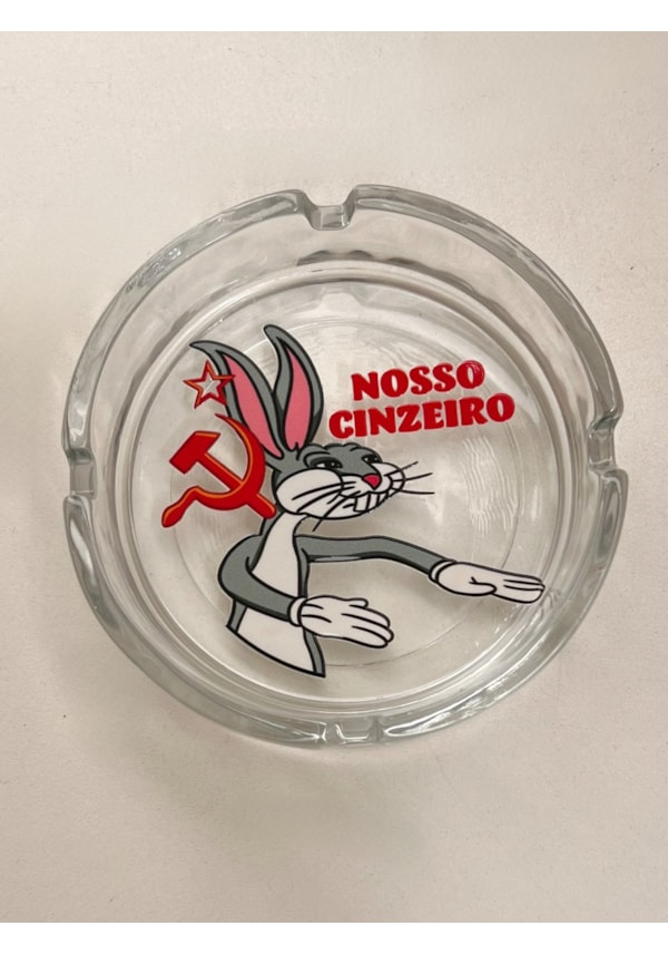 Cinzeiro Vidro - Nosso Pernalonga