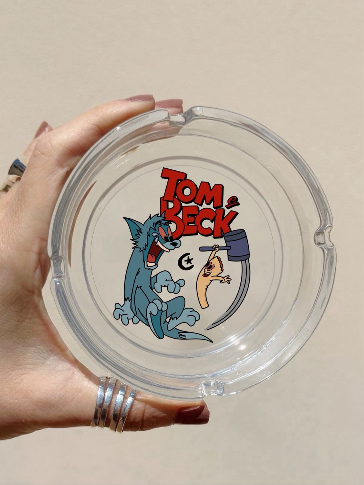Cinzeiro Vidro - Tom e Beck — imagem 1