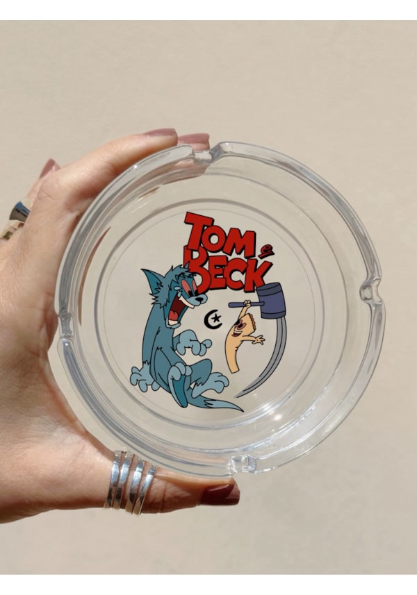 Cinzeiro Vidro - Tom e Beck