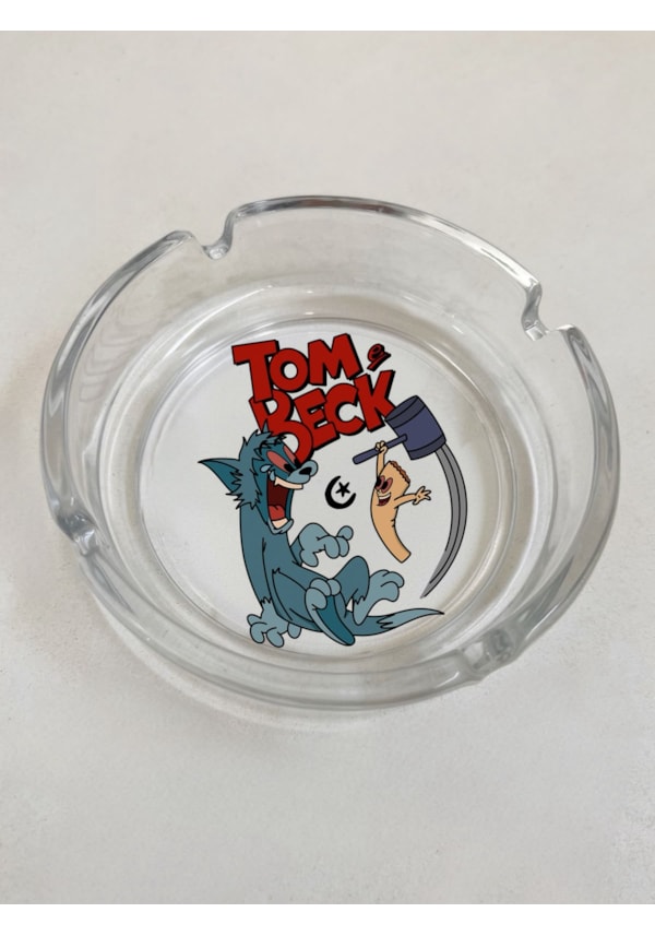 Cinzeiro Vidro - Tom e Beck