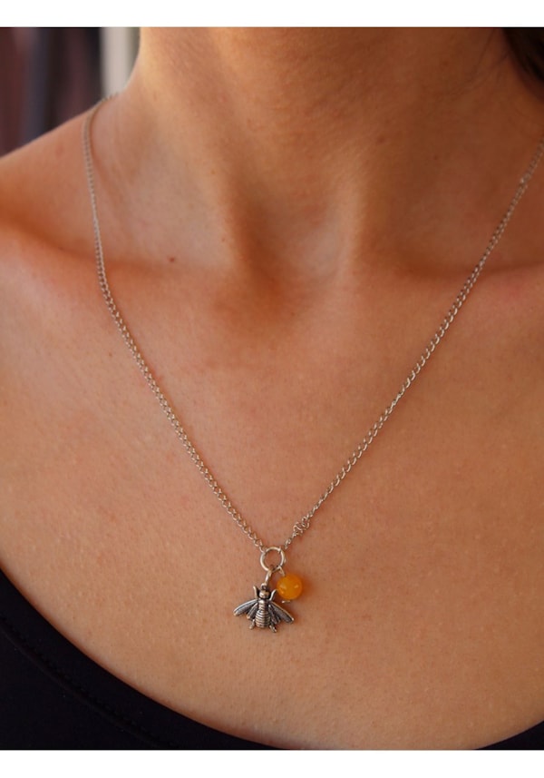 Colar Abelha Bee Happy
