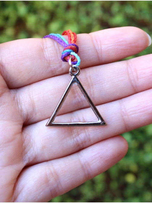Colar Arco-Íris Minimalista
