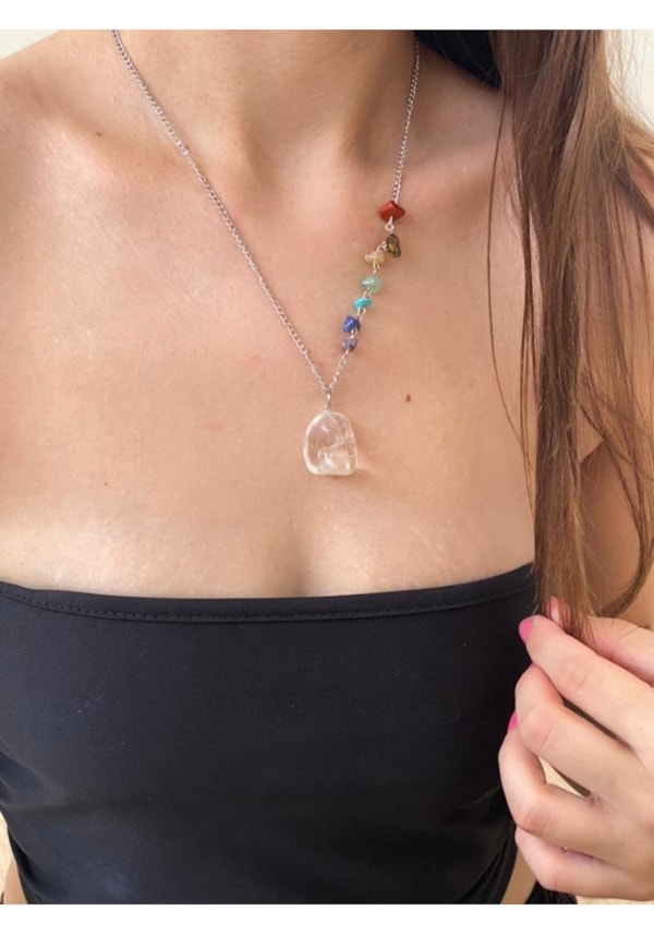 Colar Cristal e Chakras