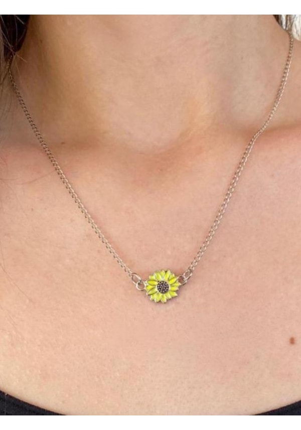 Colar Delicadeza Flor do Sol