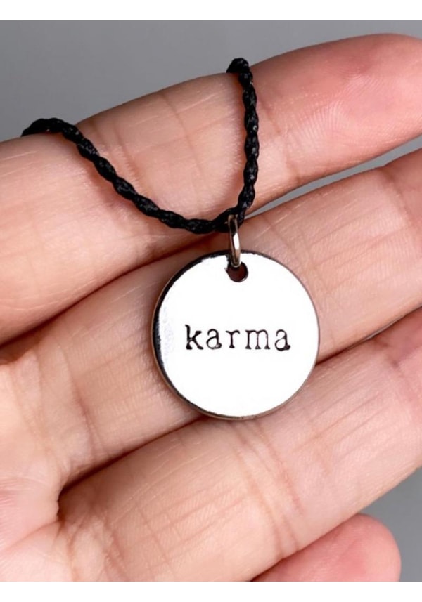 Colar Karma - Prata