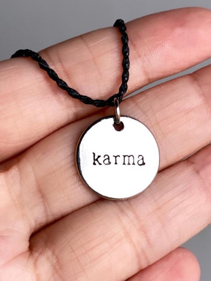 Colar Karma - Prata — imagem 1