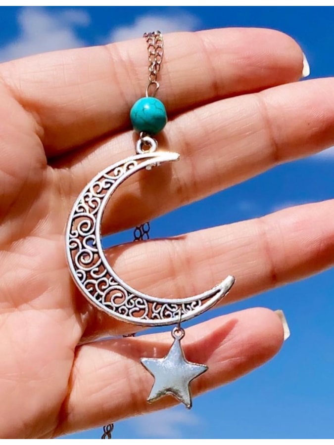 Colar Lua e Estrela Turquesa — imagem 2