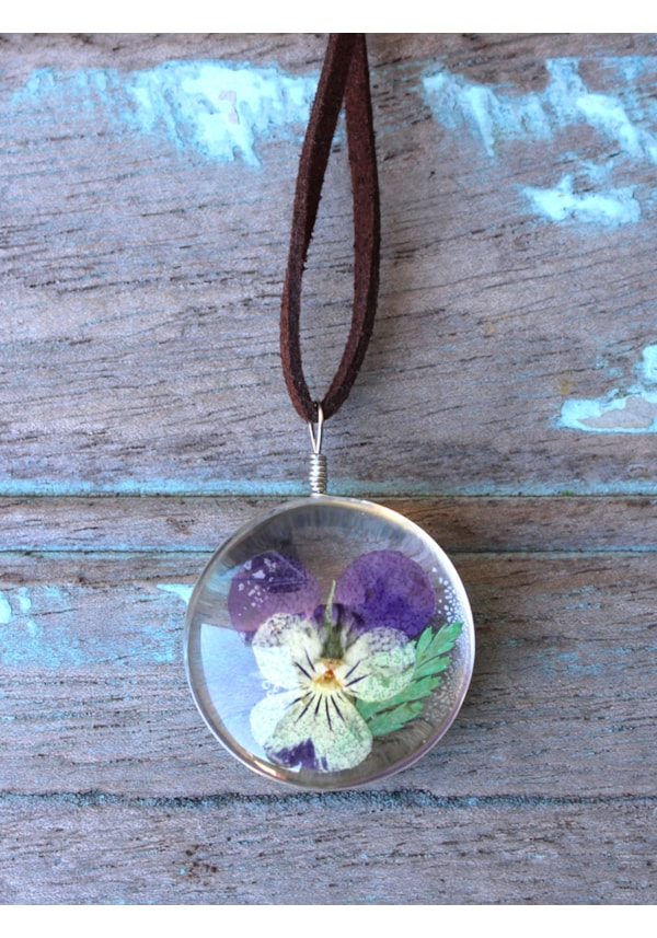 Colar Orquídea