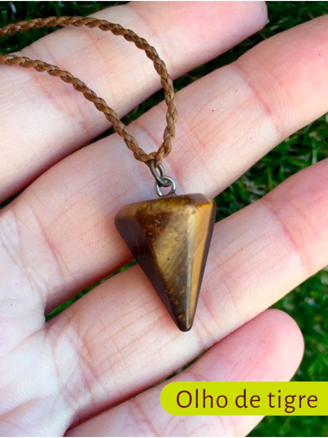 Colar Pêndulo de Pedra — imagem 10