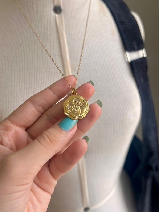 Colar Seja Luz - Dourado — imagem 1