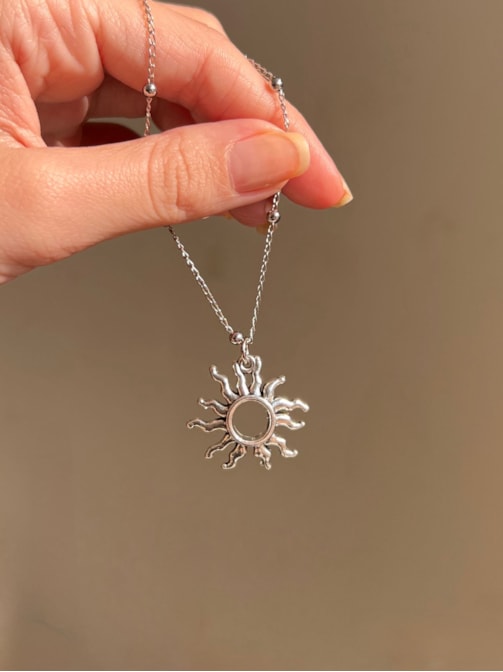 Colar Sol Caminho de Luz