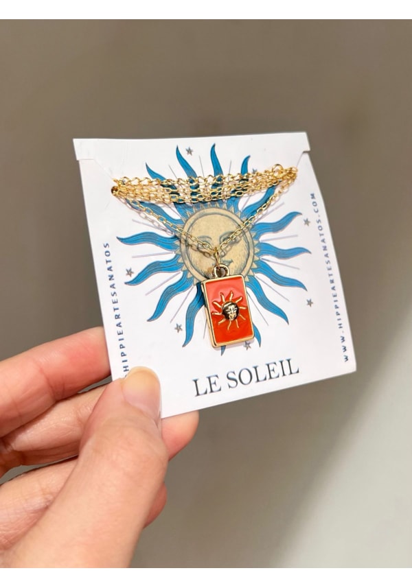 Colar Tarot o Sol