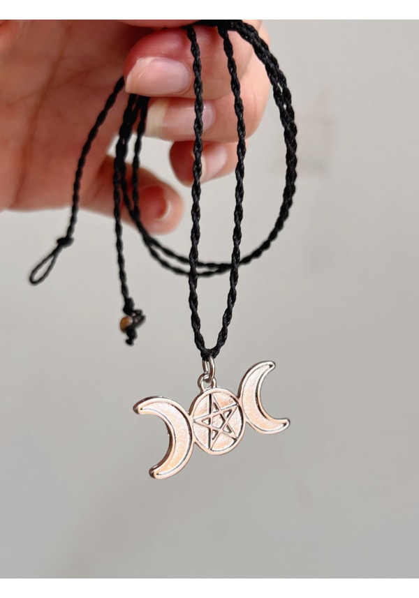 Colar Triluna Wicca