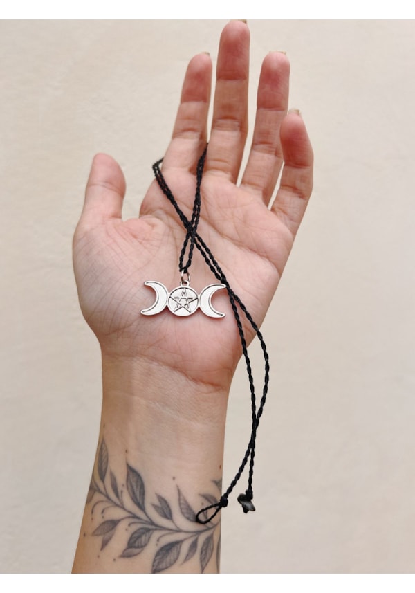 Colar Triluna Wicca