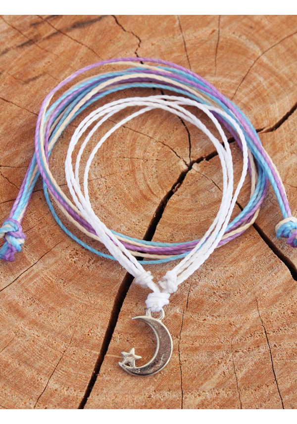 Conjunto 2 Pulseiras Céu Lilás