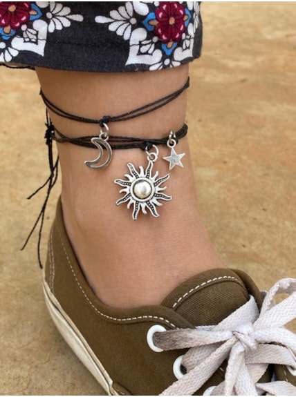 Conjunto 3 Pulseiras/ tornozeleira Estréia
