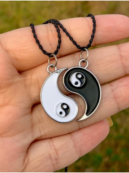 Conjunto Colares Yin Yang - Atraídos pelo destino