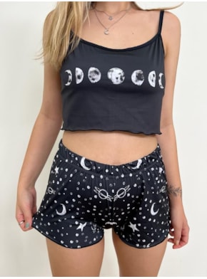 Conjunto de Pijama - Fases da Lua