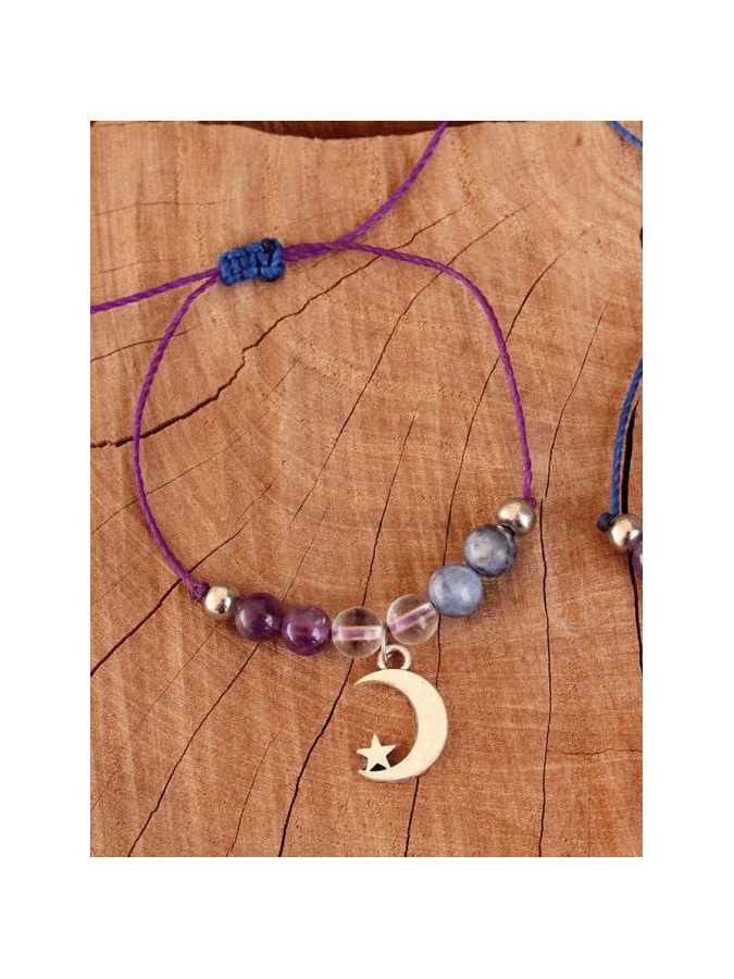 Conjunto de Pulseiras Céu Lilás — imagem 3