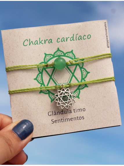 Conjunto de Pulseiras Chakras - Escolha a cor