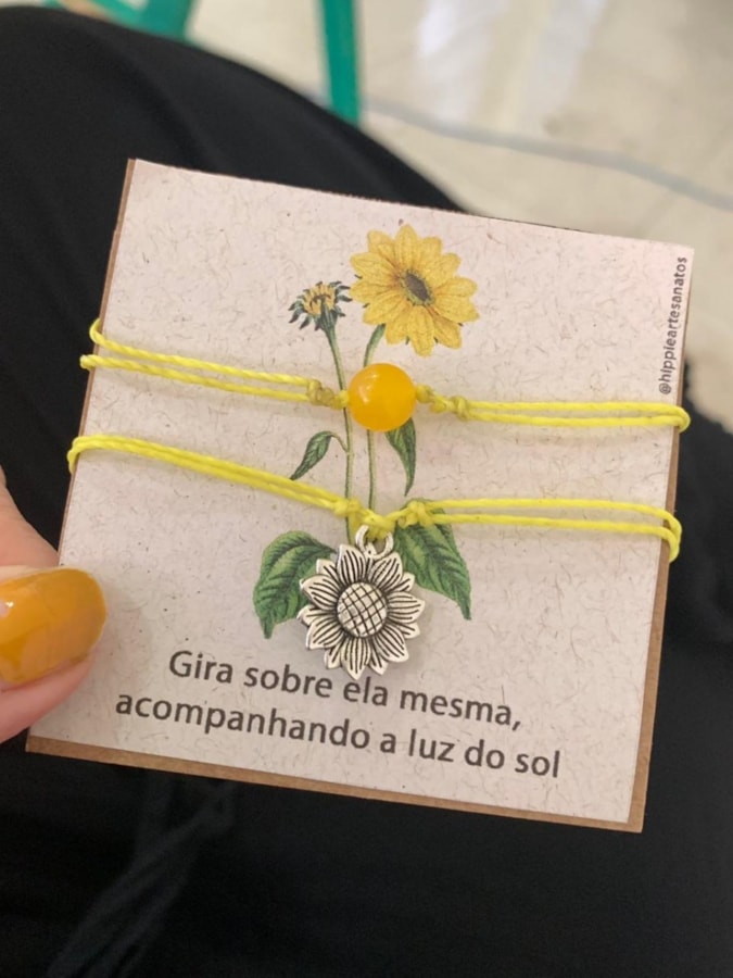 Conjunto de Pulseiras Girassol — imagem 1