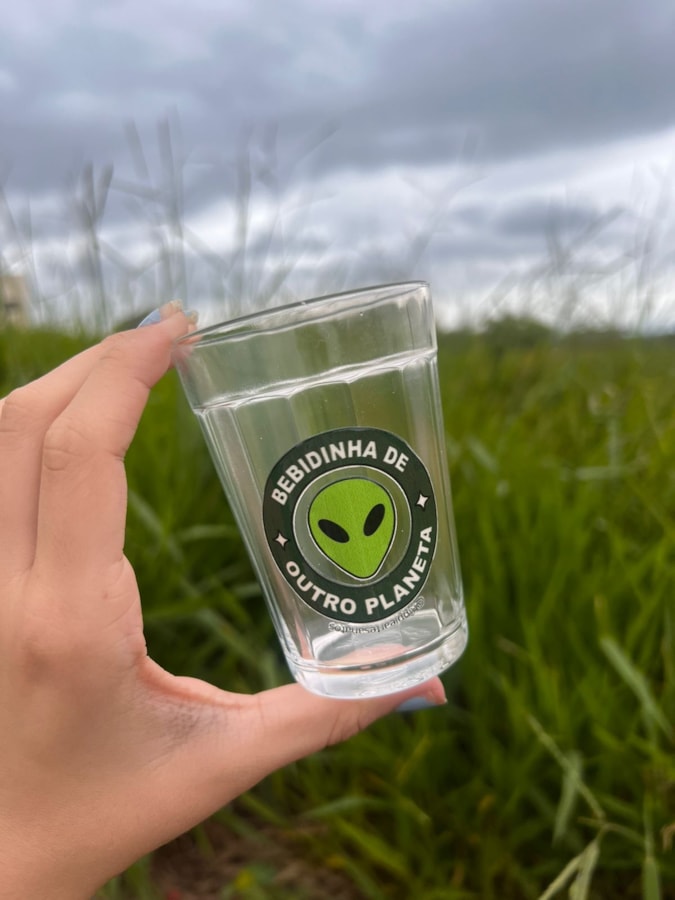 Copo Alien - Vidro 190ml — imagem 2