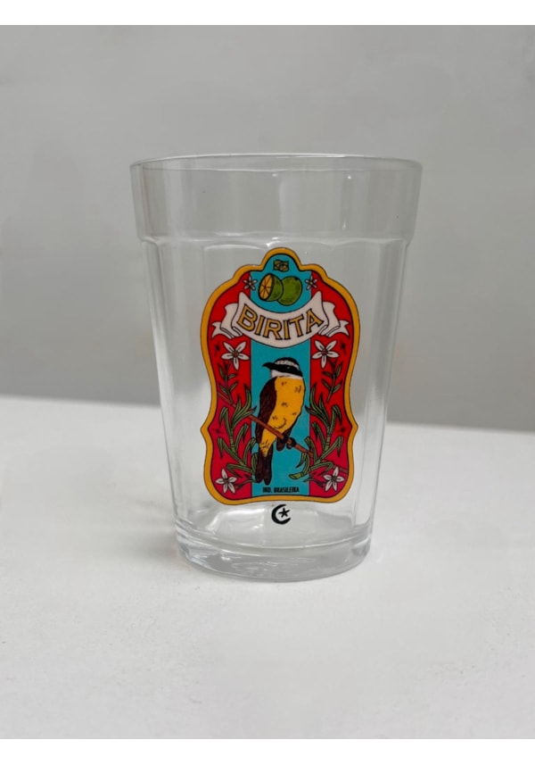 Copo Birita Bem-te-vi - Vidro 190ml
