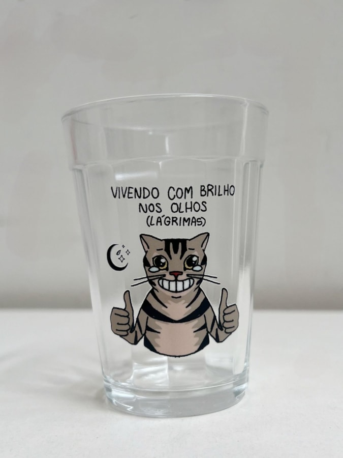 Copo Brilho nos Olhos - Vidro 190ml — imagem 1