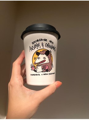 Copo Café Ansiosos e Cafeinados