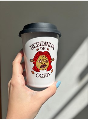 Copo Café Bebidinha de Ogra - Fiona