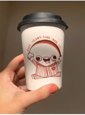 Copo Café Cura Onde Dói