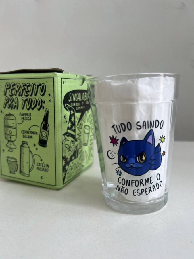 Copo Conforme o não esperado - Vidro 190ml — imagem 2