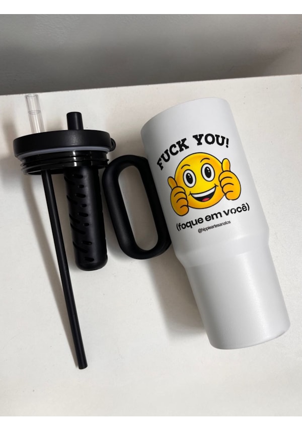 Copo Garrafa Térmica 750ml - Fuck You