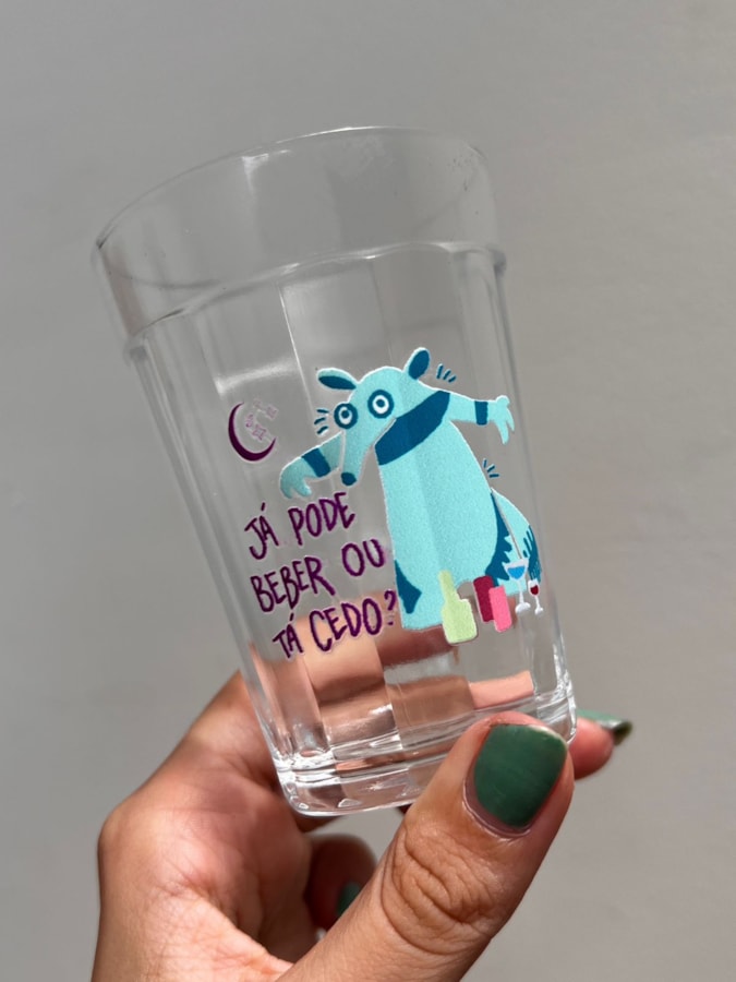 Copo Já Pode Beber? - Vidro 190ml — imagem 1
