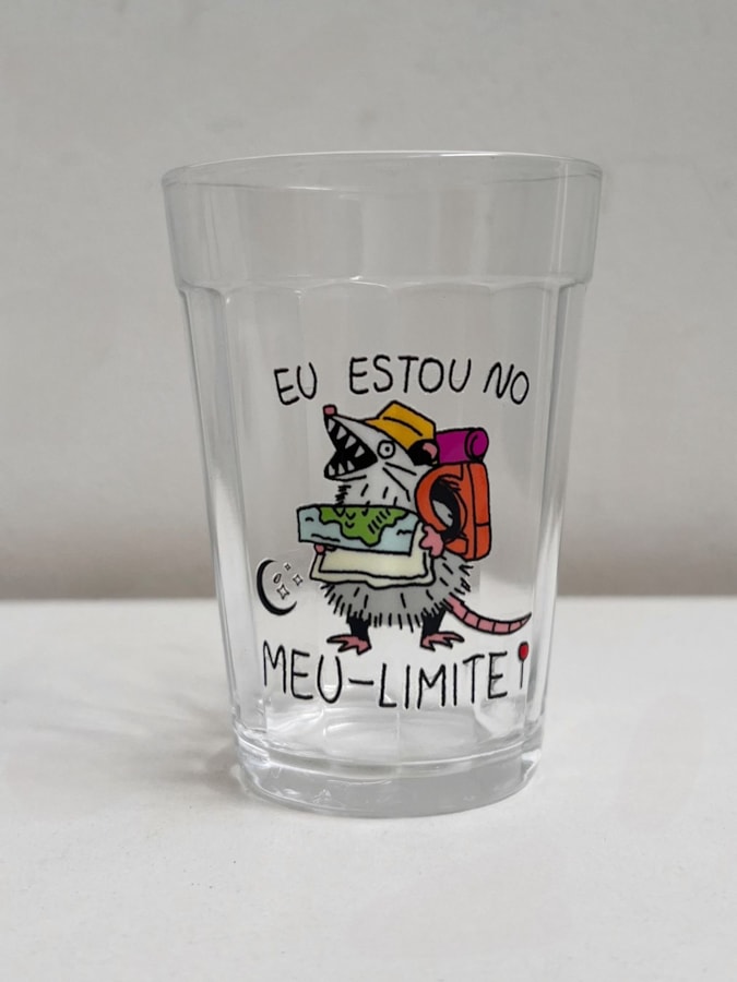 Copo Meu Limite - Vidro 190ml — imagem 2