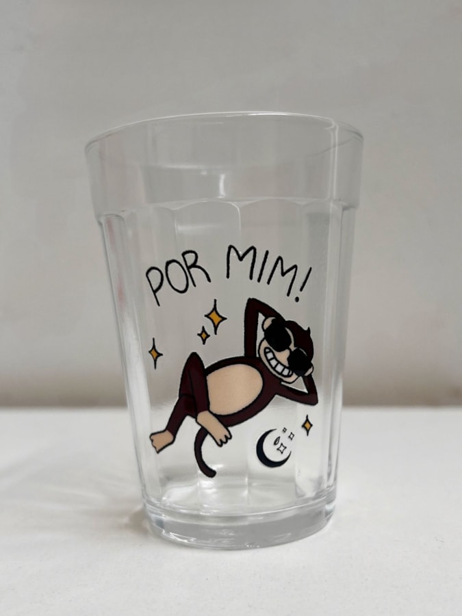 Copo Por Mim! - Vidro 190ml — imagem 2