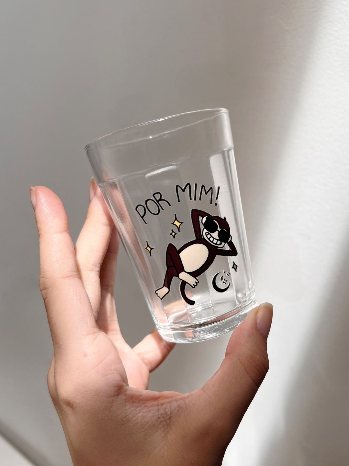 Copo Por Mim! - Vidro 190ml — imagem 1