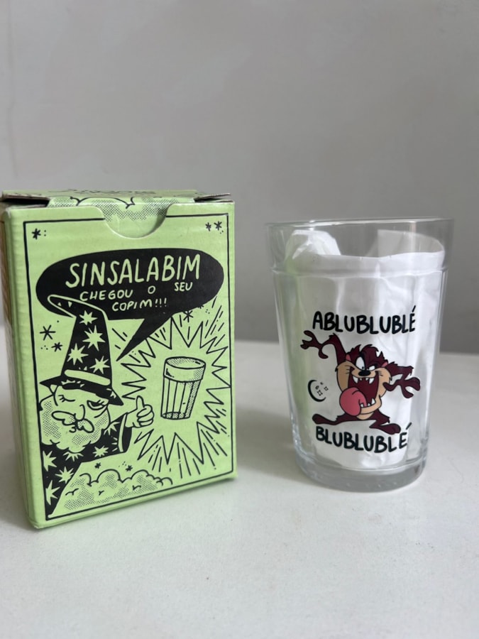Copo Taz Mania ablubluble - Vidro 190ml — imagem 2