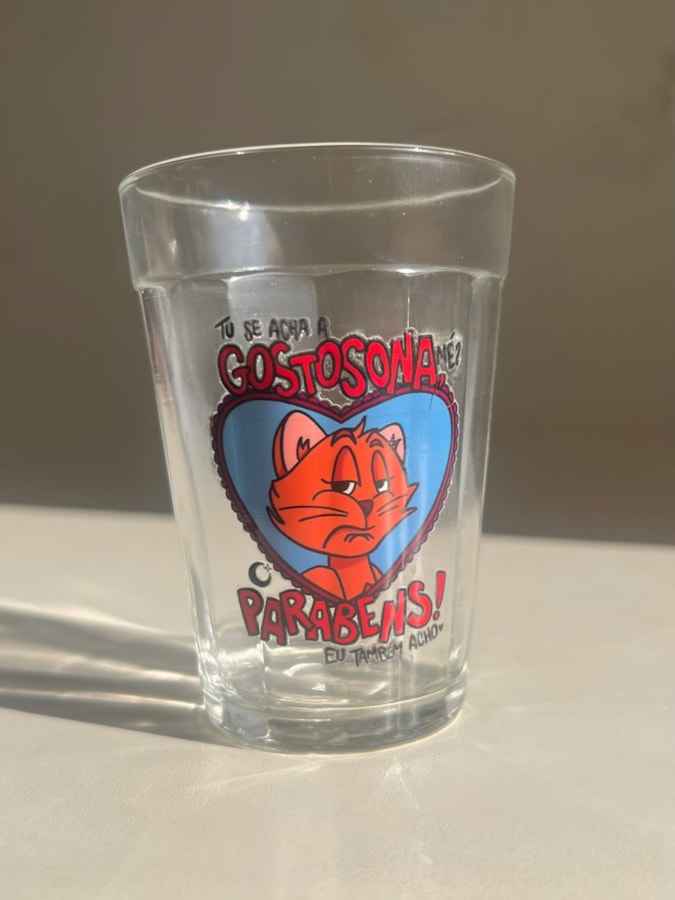 Copo Tu se acha a Gostosona - Vidro 190ml — imagem 2