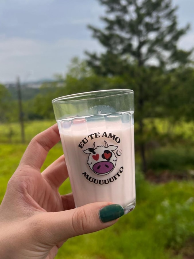 Copo Vaquinha - Vidro 190ml — imagem 2
