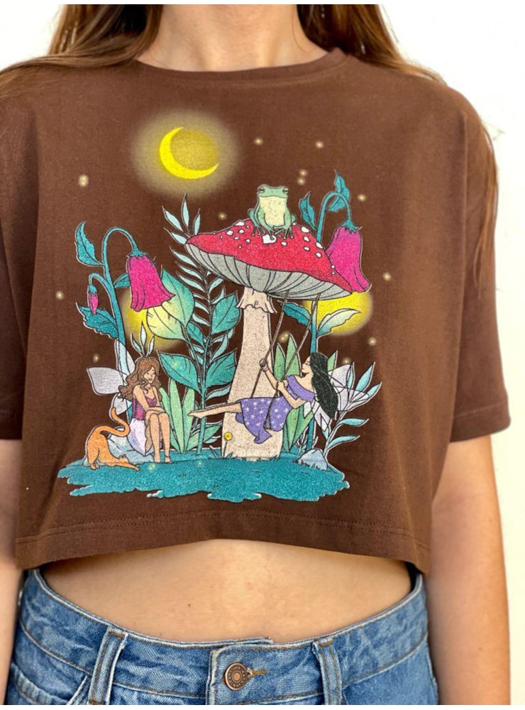 Cropped Comfy Fada da Lua — imagem 2