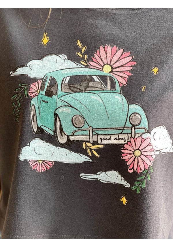 Cropped Comfy Fusca