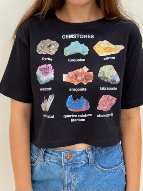 Cropped Comfy Gemstones