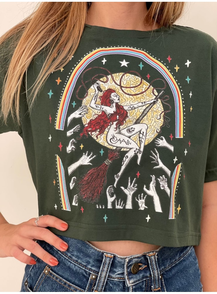 Cropped Comfy Mulheres que Voam — imagem 2