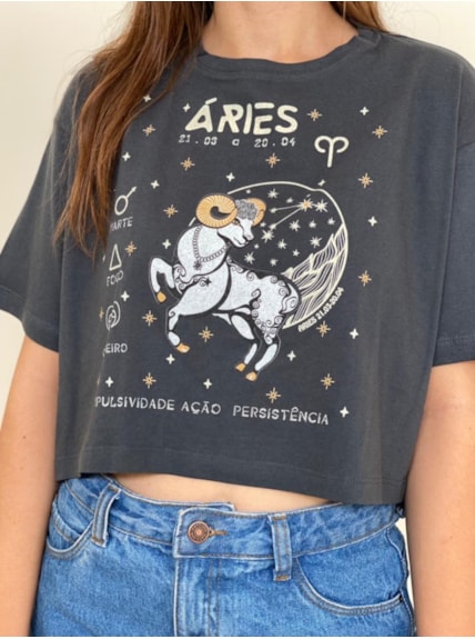 Cropped Comfy Signo Áries