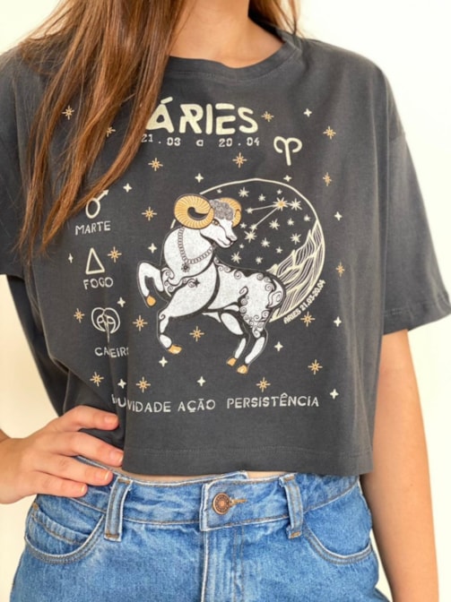Cropped Comfy Signo Áries