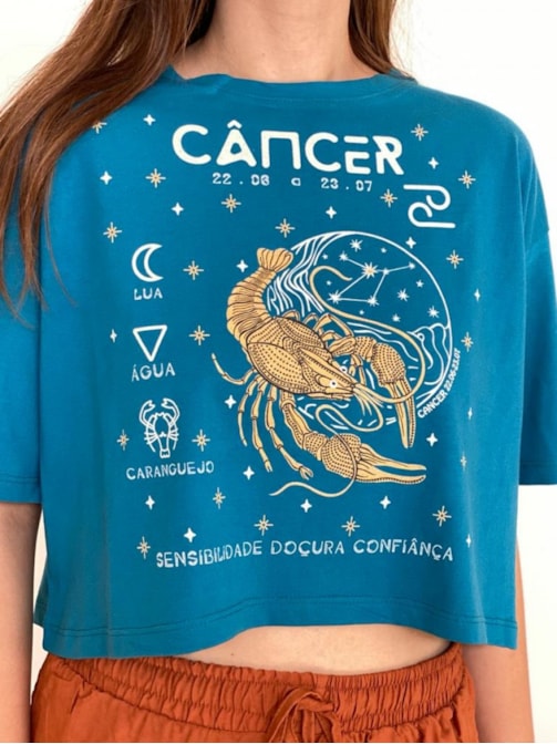 Cropped Comfy Signo Câncer