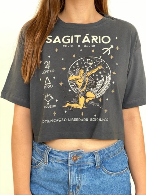 Cropped Comfy Signo Sagitário