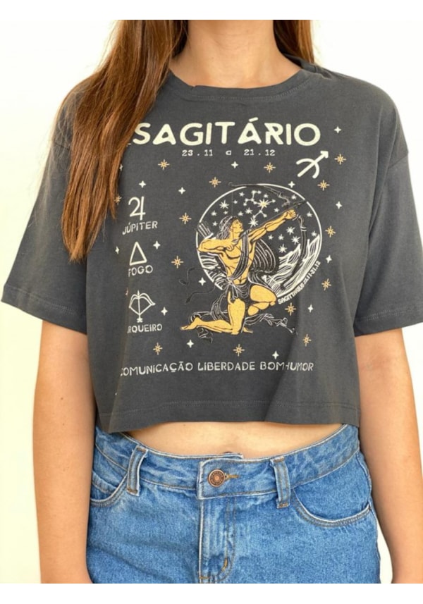 Cropped Comfy Signo Sagitário
