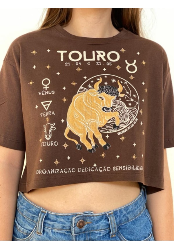 Cropped Comfy Signo Touro
